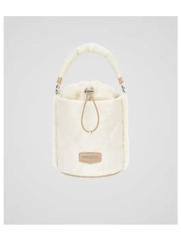 Teramo Cross Bag Light Cream Women s - DUVETICA - BALAAN 1