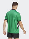 Loose fit football t shirt HS4518 green MENS - ADIDAS - BALAAN 3