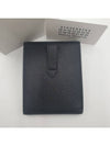 Contrast Stitch Halfwallet Black - MAISON MARGIELA - BALAAN 4