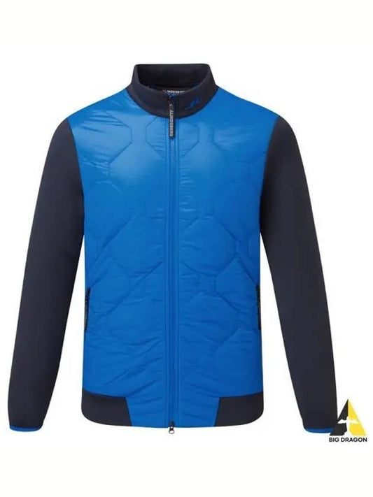 Golf Quilt Hybrid Jacket Lapis Blue - J.LINDEBERG - BALAAN 2