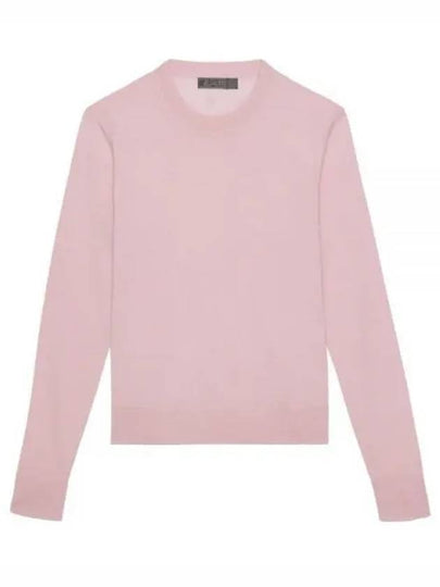 Talk Buddy To Me Crew Neck Merino Wool Knit Top Pink - G/FORE - BALAAN 2