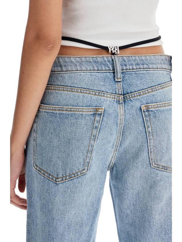 straight jeans with integrated thong - ALEXANDER WANG - BALAAN 4