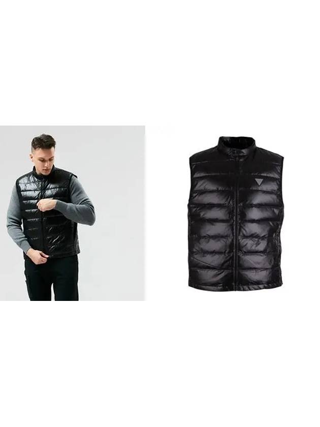 Golf tennis men s goose down zip up padded vest black - AVAVE - BALAAN 3