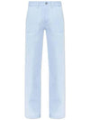 Women's Seaside Straight Jeans Light Blue - A.P.C. - BALAAN 2