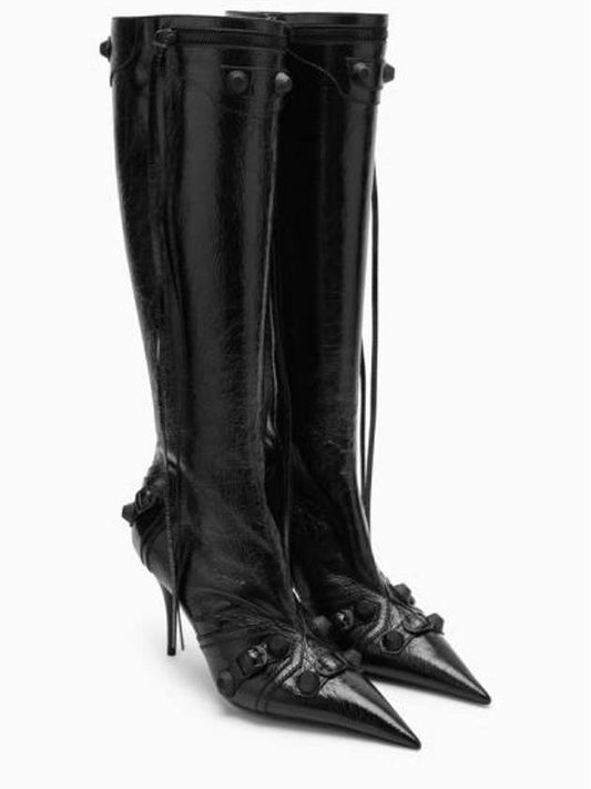 23FW Women’s Cargol Leather Heel Boots 694395WBUA1 Black BPG - BALENCIAGA - BALAAN 2