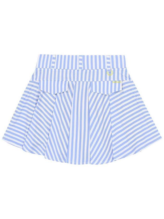 C23MSK006W Striped Jersey Full Skirt Blue - CHUCUCHU - BALAAN 2