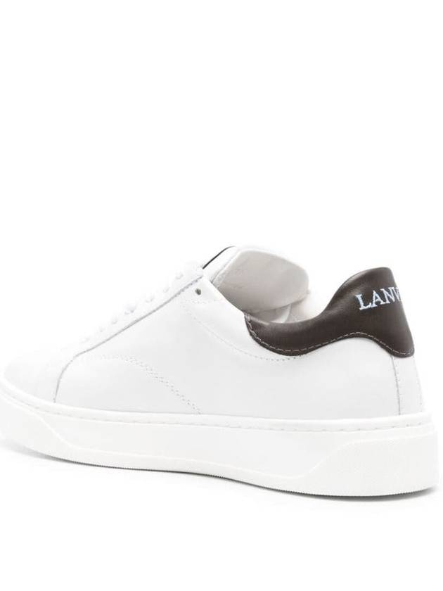 Lanvin Ddb0 Sneaker With Contrasted Embroideries Shoes - LANVIN - BALAAN 3