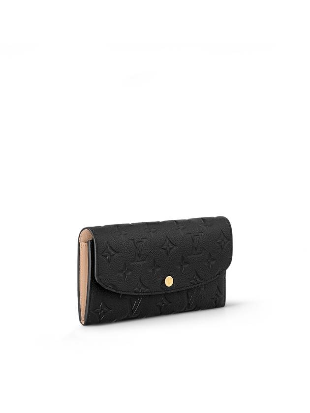 Emilie Empreinte Long Wallet Black - LOUIS VUITTON - BALAAN 3