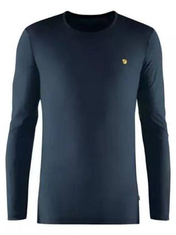 Bergtagen Thin Wool Long Sleeve T-Shirt Maughton Blue - FJALL RAVEN - BALAAN 1