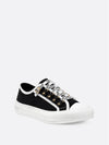 Walk'N' Low Top Sneakers Canvas Black - DIOR - BALAAN 3