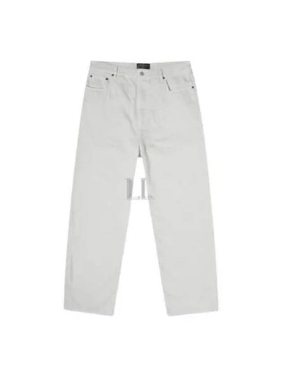 Loose Fit Wide Leg Jeans White - BALENCIAGA - BALAAN 2