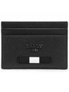 Metal Logo Card Wallet Black - BALLY - BALAAN 2