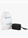 Intrecciato Lamb Leather Mini Cross Bag Black - BOTTEGA VENETA - BALAAN 5