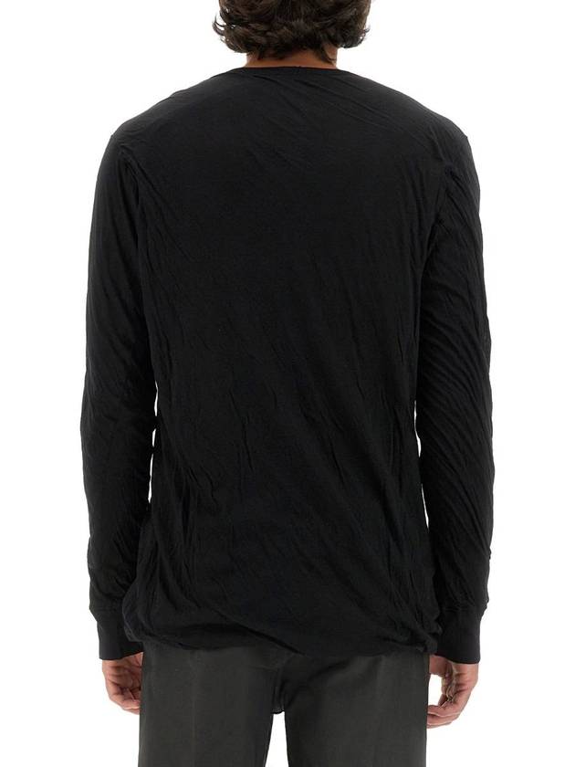 Rick Owens Cotton T-Shirt - RICK OWENS - BALAAN 3