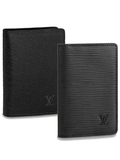 Pocket Organizer Epi Card Wallet Black - LOUIS VUITTON - BALAAN 2