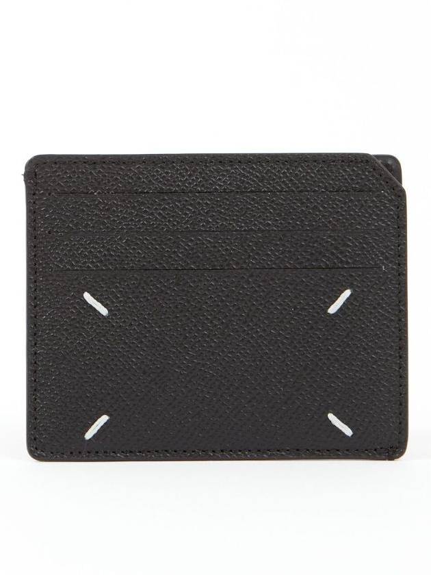 Stitch Small Card Wallet Black - MAISON MARGIELA - BALAAN 2