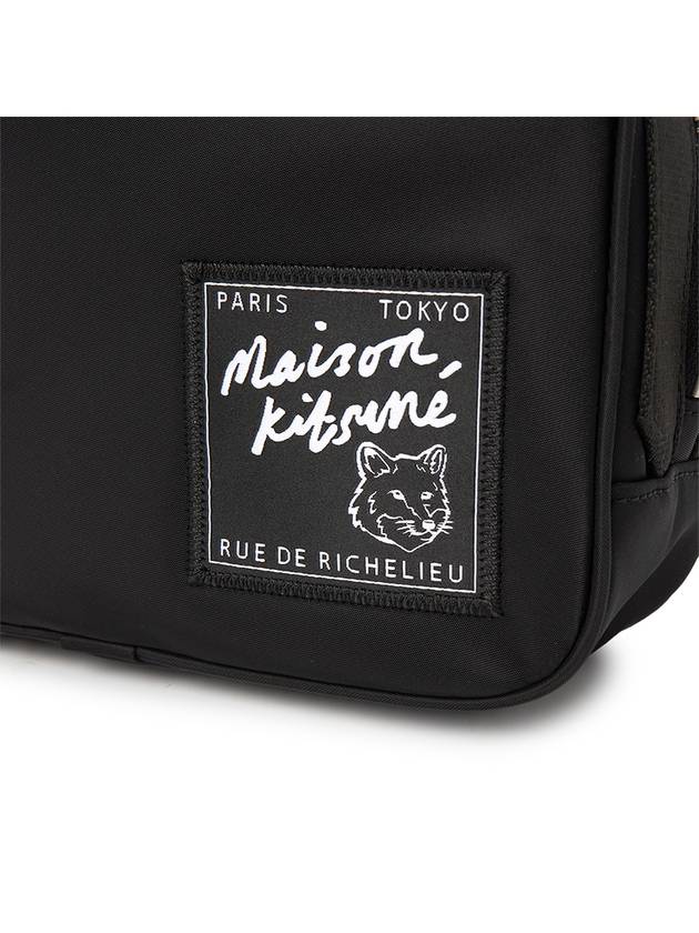 Traveler Belt Bag Black - MAISON KITSUNE - BALAAN 7