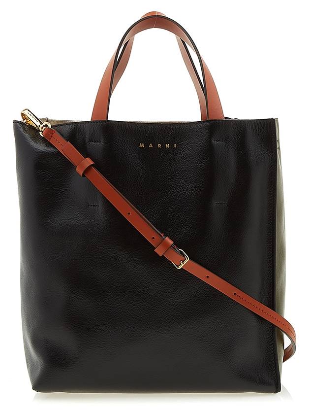 Museo Soft Tote Bag Black - MARNI - BALAAN 2