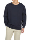 Light Fleece Sweatshirt Navy - CP COMPANY - BALAAN 6