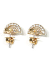 ORB Logo Earrings Gold - VIVIENNE WESTWOOD - BALAAN 4