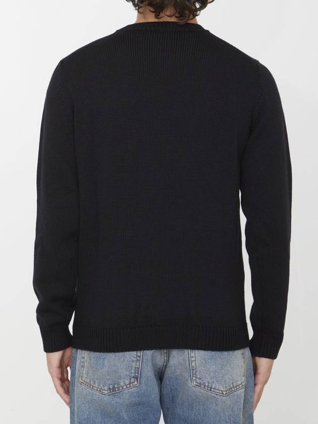 Merino Wool Jumper - ROBERTO COLLINA - BALAAN 4