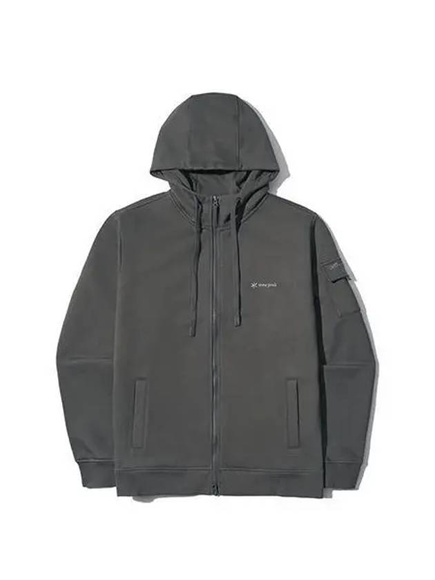 Heritage Out Pocket Zip Up Charcoal S22FMRFJ60 - SNOW PEAK - BALAAN 1