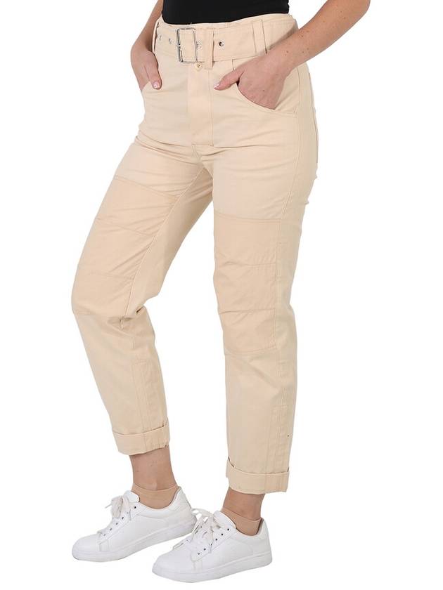 Proenza Schouler Ladies High Waisted Utility Belt Pants in Beige, Brand Size 0 - PROENZA SCHOULER - BALAAN 3