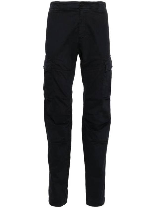 Stretch Sateen Ergonomic Lens Double Cargo Straight Pants Navy - CP COMPANY - BALAAN 1