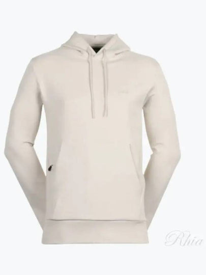 Logo Soody Stretch Cotton Hoodie Light Beige - HUGO BOSS - BALAAN 2