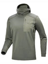 Rho LT Hooded Long Sleeve T-Shirt Forage - ARC'TERYX - BALAAN 2