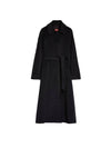 Cielo Virgin Wool Coat Black IT38 IT40 IT42 6016083306005 - MAX MARA - BALAAN 1