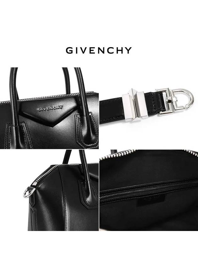 Antigona Calfskin  Small Tote Bag Black - GIVENCHY - BALAAN 4