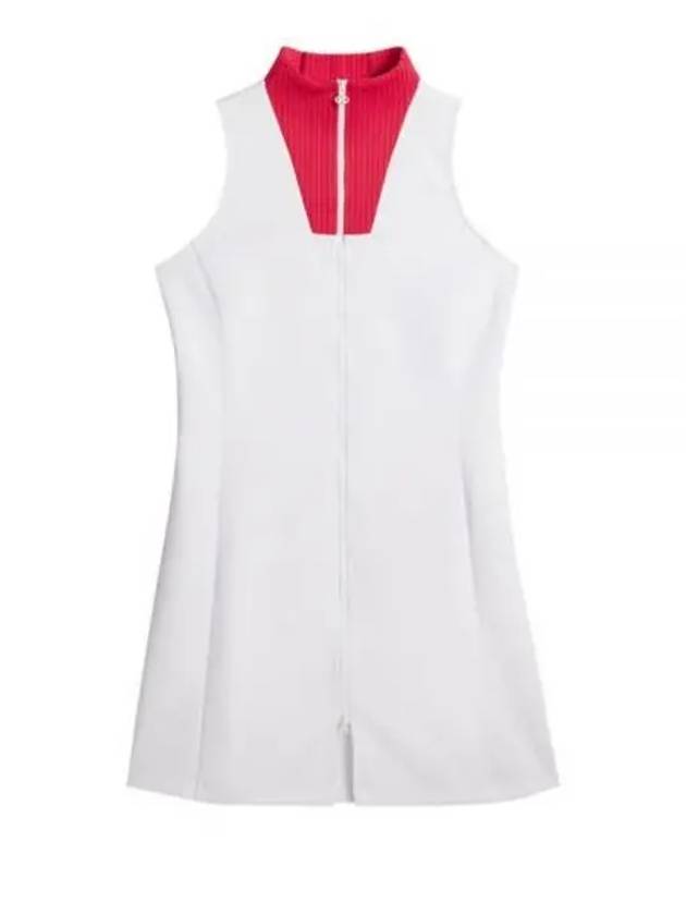 Women's Rudy Short Dress White - J.LINDEBERG - BALAAN 2