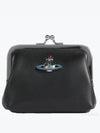 RFID Nappa Leather Coin Wallet Black - VIVIENNE WESTWOOD - BALAAN 2