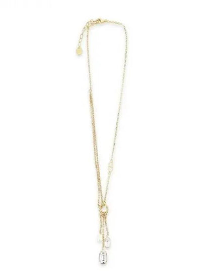 Petit CD Resin Pearl Necklace Gold - DIOR - BALAAN 2