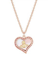 Petra Heart Logo Necklace Rose - VIVIENNE WESTWOOD - BALAAN 2