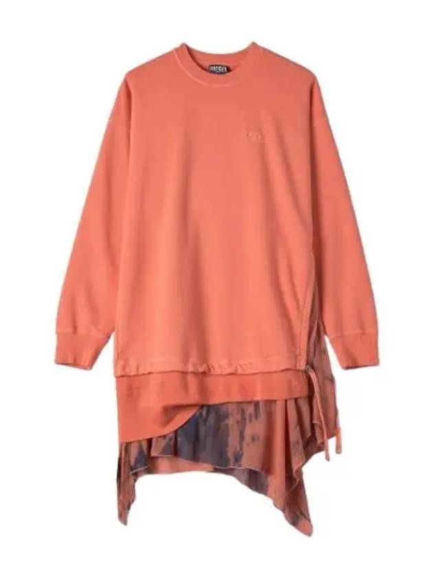 Lolly T shirt Orange Long Sleeve - DIESEL - BALAAN 1