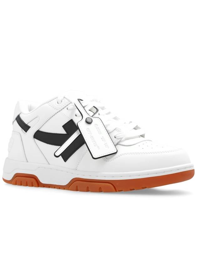 24 ss leather sneakers WITH ICONCI zip tie OMIA189C99LEA0110110 B0650994085 - OFF WHITE - BALAAN 5