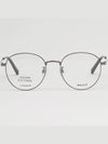 Titanium glasses frame BY5062D 008 round metal frame Asian fit - BALLY - BALAAN 3