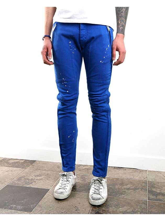 Men's Biker Jeans Blue - DSQUARED2 - BALAAN 3