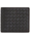 Intrecciato Weaving Half Wallet Espresso - BOTTEGA VENETA - BALAAN 2