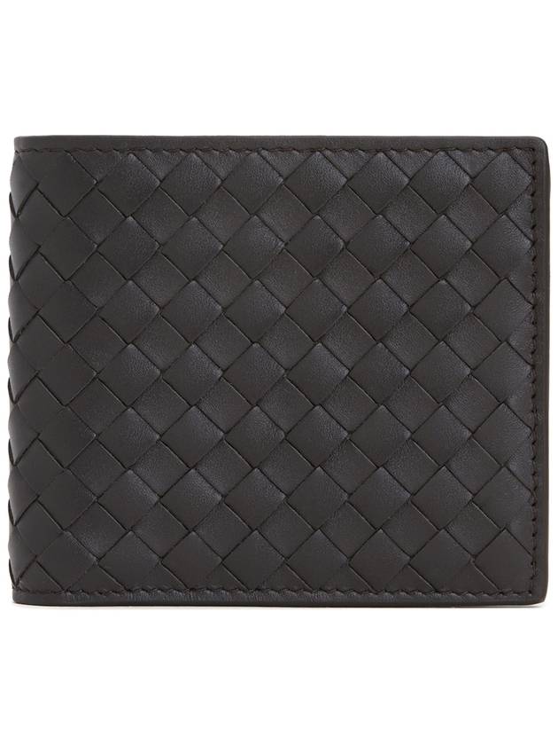 Intrecciato Weaving Half Wallet Espresso - BOTTEGA VENETA - BALAAN 2