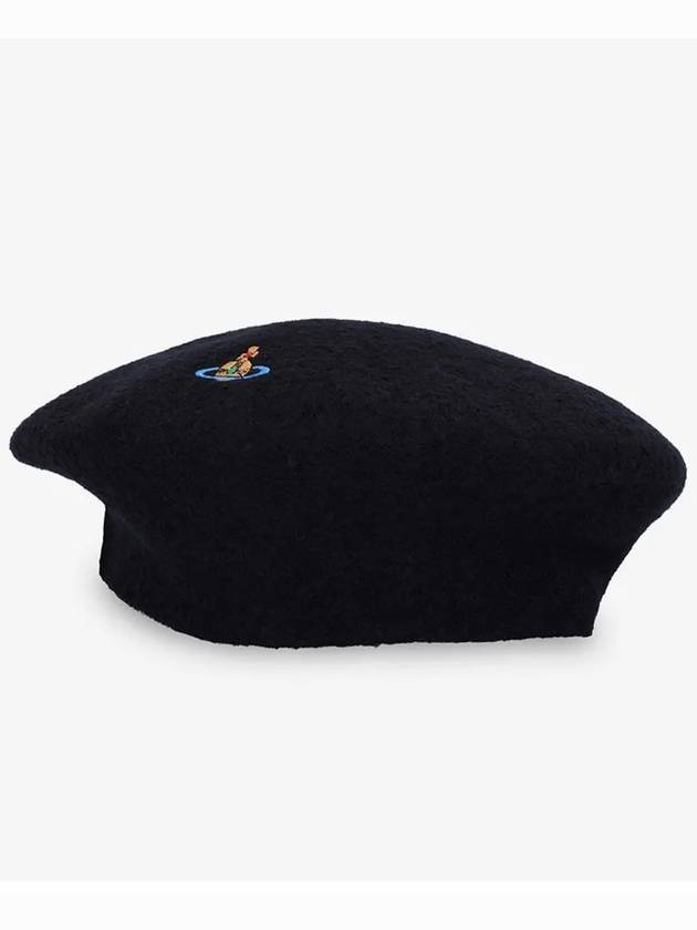 Vivienne Westwood Wool Beret Women s Black - VIVIENNE WESTWOOD - BALAAN 5