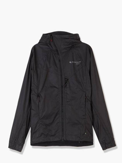 Men's Ansur Windproof Zip-Up Jacket Raven Black - KLATTERMUSEN - BALAAN 2