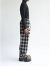 overfit check pants - FAITH CONNEXION - BALAAN 7