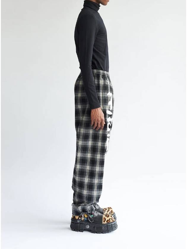 overfit check pants - FAITH CONNEXION - BALAAN 7