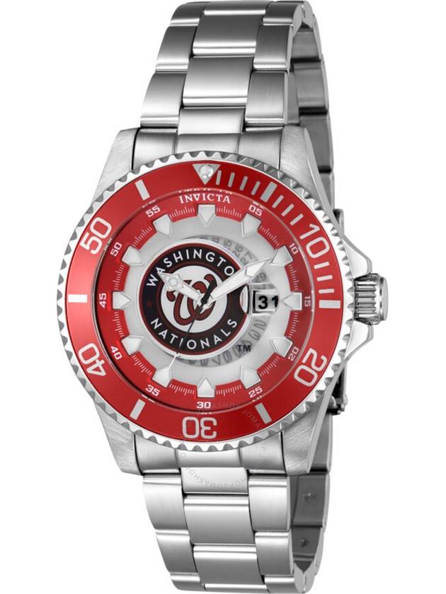 Invicta MLB Washington Nationals Quartz Men's Watch 43483 - INVICTA - BALAAN 1