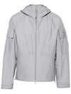 Metropolis Series Gore-Tex Infinium Hooded Jacket Grey - CP COMPANY - BALAAN 2