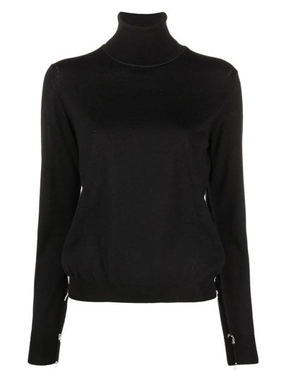 Women's Work In Progress Turtleneck Black - MAISON MARGIELA - BALAAN 2