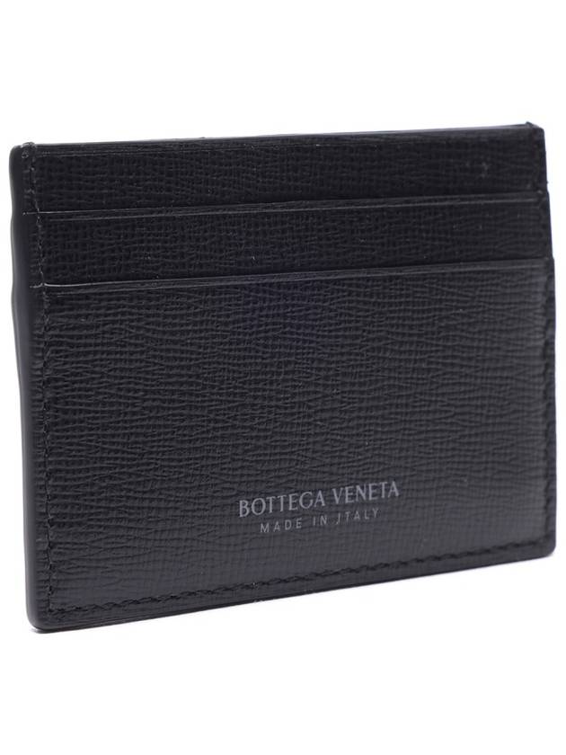 Logo Card Wallet Black - BOTTEGA VENETA - BALAAN 4